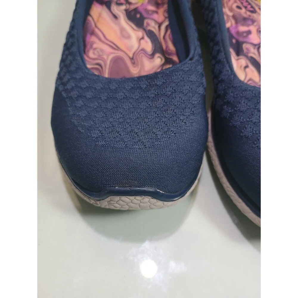 Skechers Air -Cooled Memory Foam Women's Microburst One-up Sneakers Blue 7.5